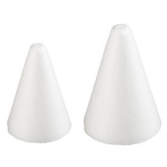 Picture of DECORA POLYSTYRENE/JABLO CONE Ø 4CM H 6CM